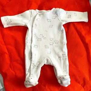 Little lamb thermal onesie